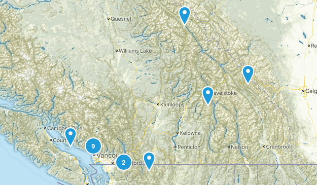 Trails to do Map