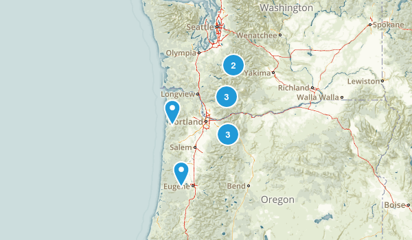 kid backpacking trip Map