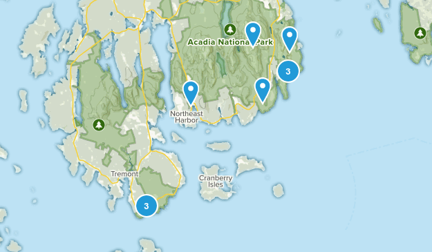 Acadia Map