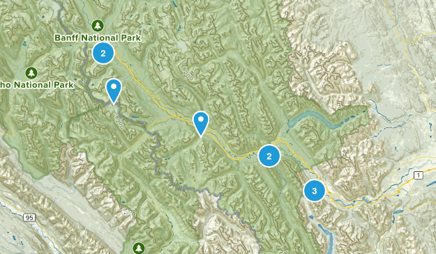 Banff Map