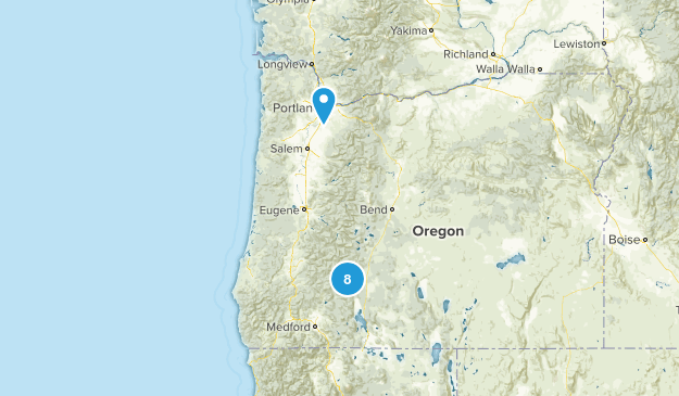 oregon trip Map