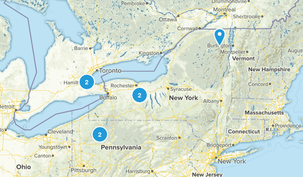 Day trips Map