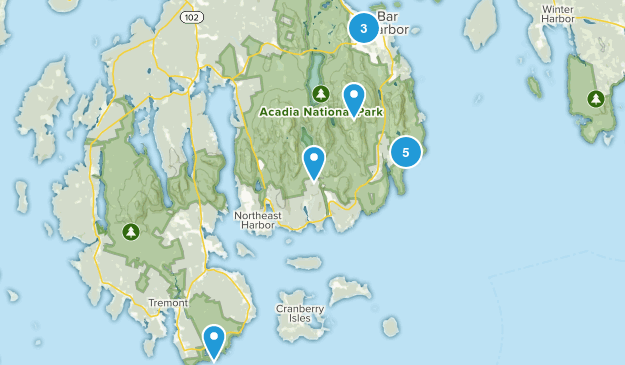 Acadia Map