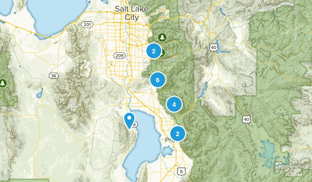 hikes to do Map