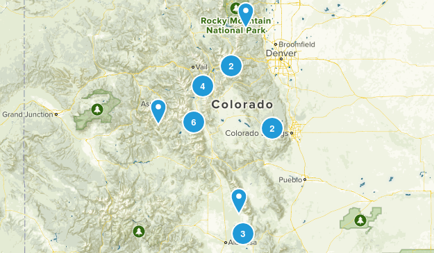 14ers Map