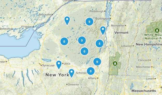Gently hike Map