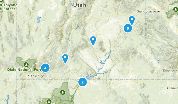 Utah Trip Map