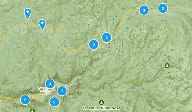 Yosemite Map