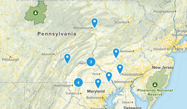 hikes Map