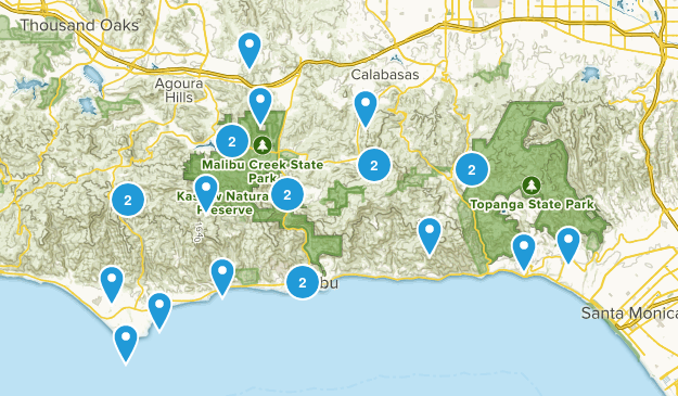 Santa Monica Mts NRA Map