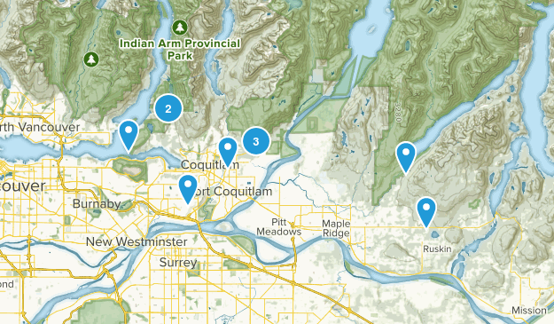 To Do Hikes Map