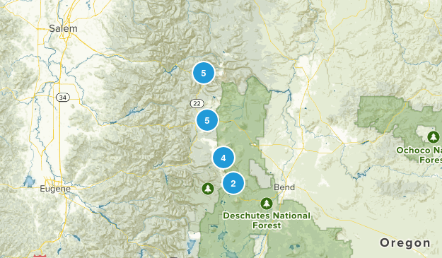 Eastern Cascades Map