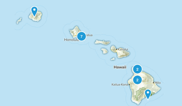 Hawaii To Do Map