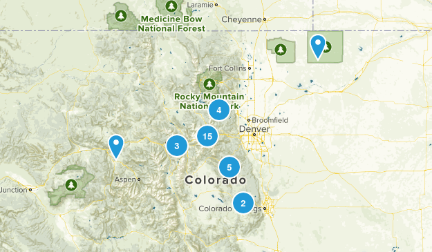 Around Denver Map