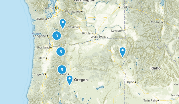 Backpacking Map