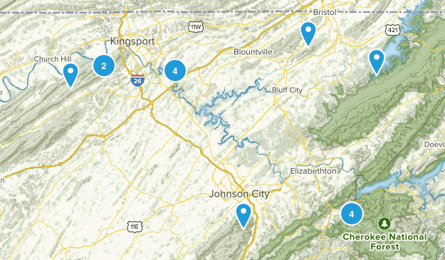 Kingsport Map
