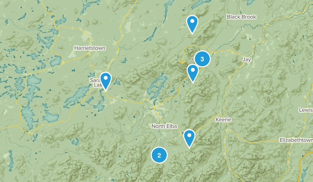 adirondacks Map