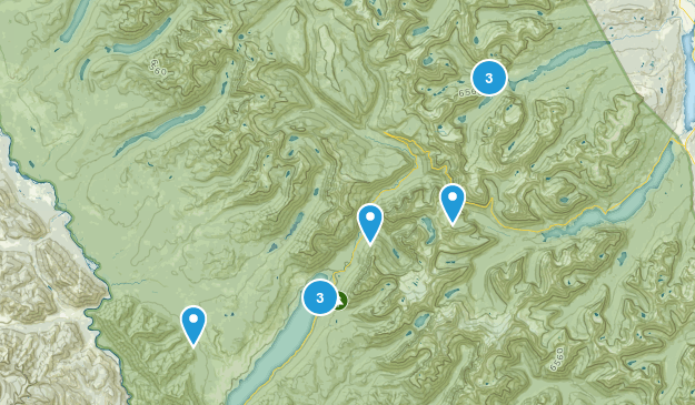 2018-08 Glacier National Park Map