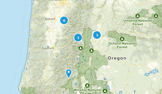 Southern Oregon Map