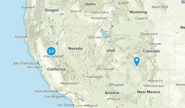 jeep trails Map