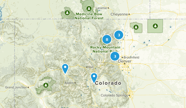 Colorado Must Dos Map