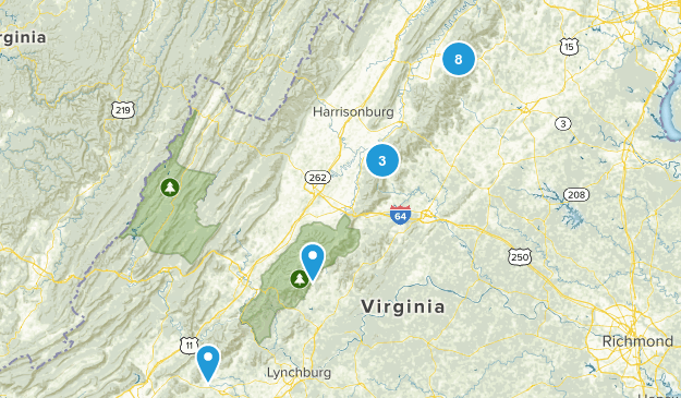 Shenandoah Map