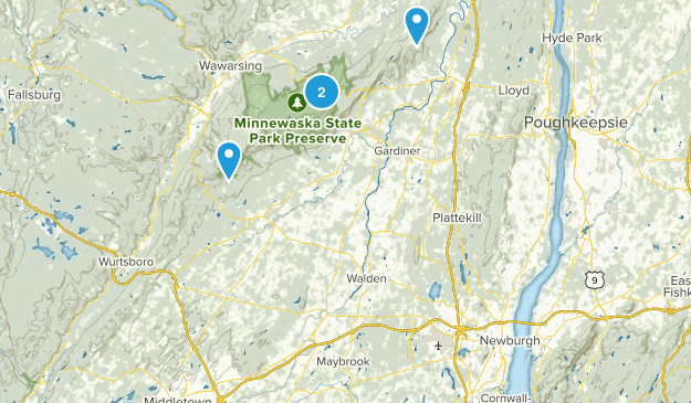 Minnewaska State Park Map