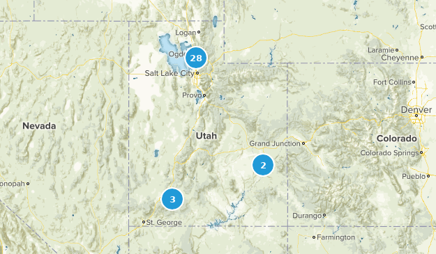 2018 Hikes Map