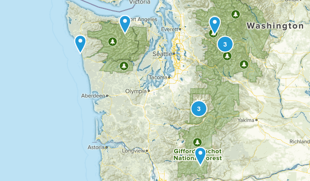 backpacking/camping Map