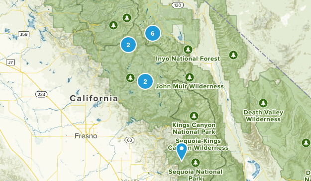 Backpacking Map
