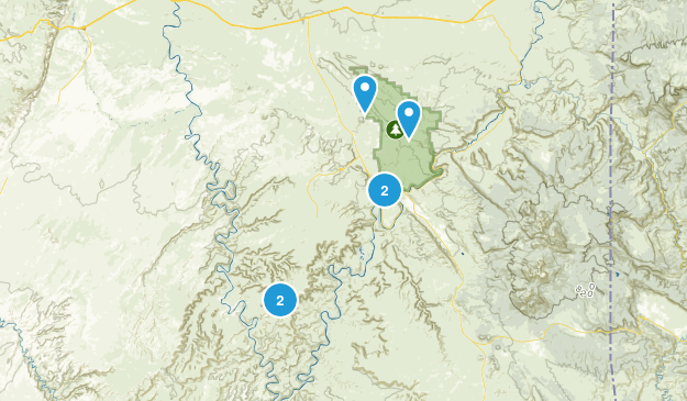 8/27 arches/canyonlands Map