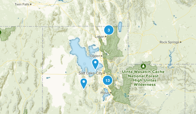 salt lake city Map