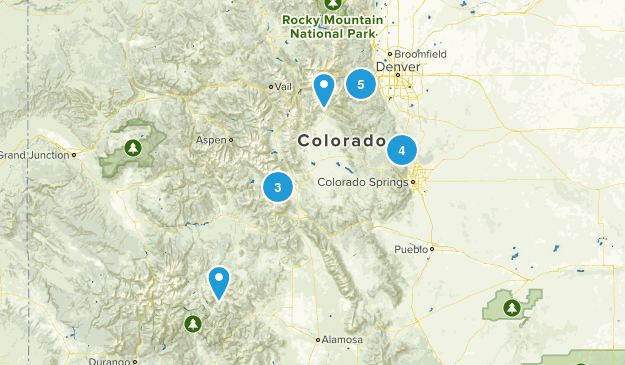 Possible hikes Map