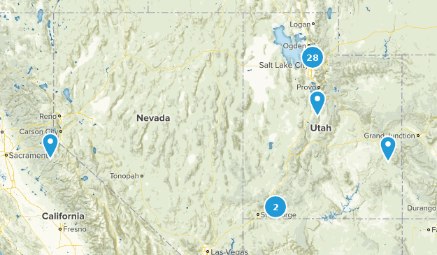 Hikes I've Completed Map