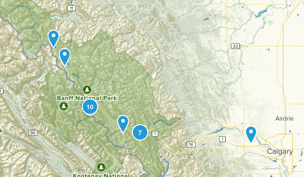 Banff Map
