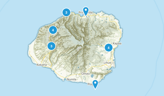 Kauai Map