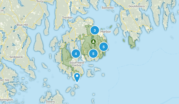 Acadia Map