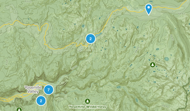 yosemite Map