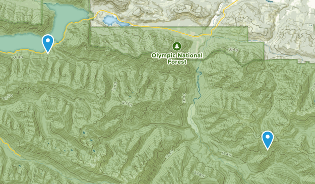 Olympic Peninsula 2018 Map