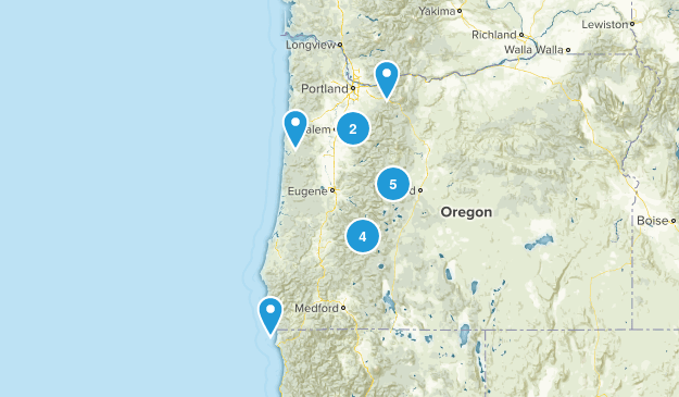 OREGON Map