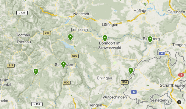 Schluchtensteig Map