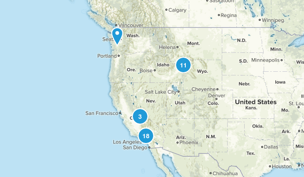 3 mile Hiking Map