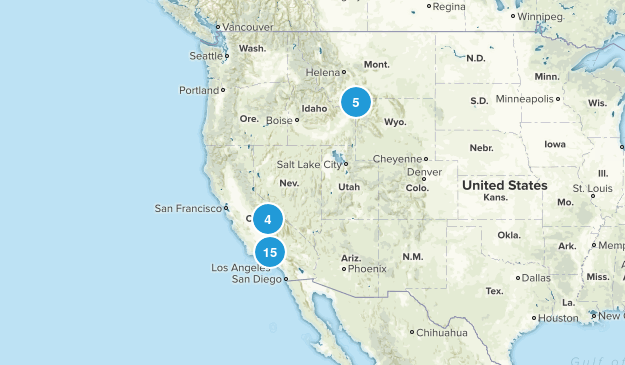 6 mile Hiking Map