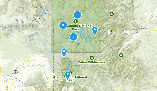 Yellowstone Map
