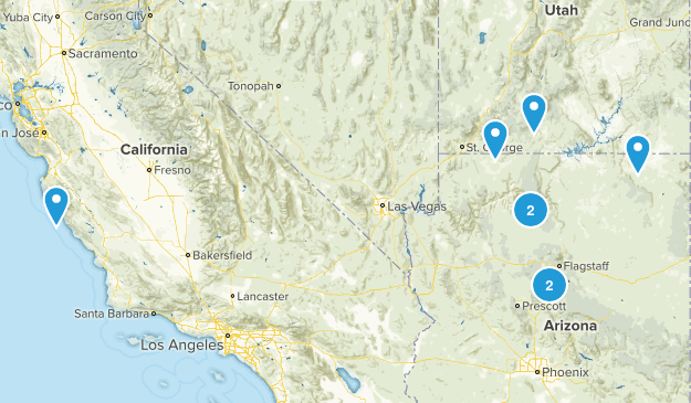 USA Reise Map