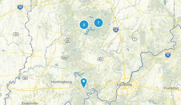 Indiana Trails Map