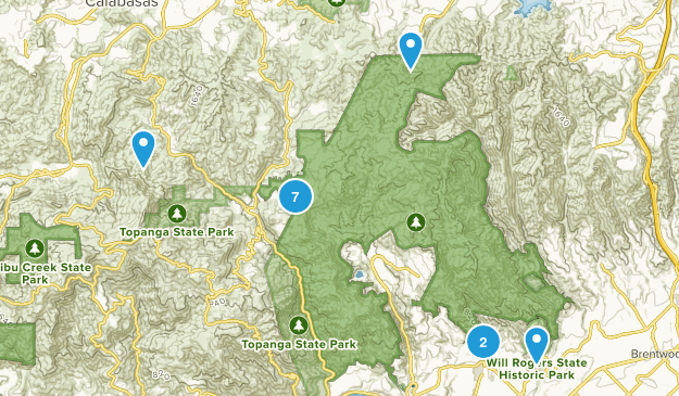 Topanga Map