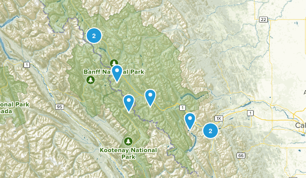 Banff Map