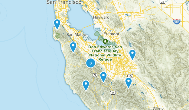 Bay Area Trails Map