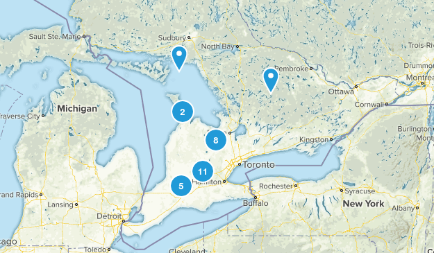 Want to Hike Map